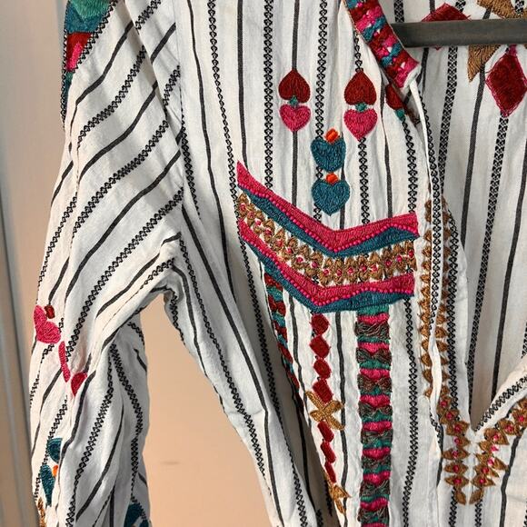 Figue Noor Embroidered Midi Dress XS - Picture 4 of 13